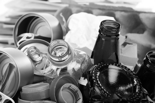 Team member clearing an overgrown Carshalton garden path