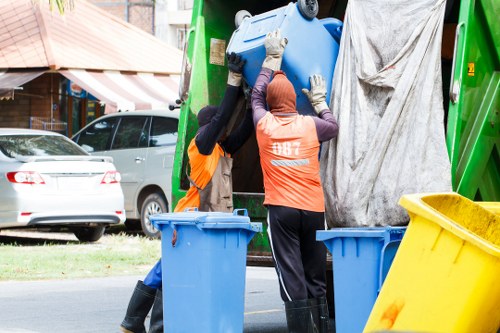 Eco-friendly waste disposal methods in action